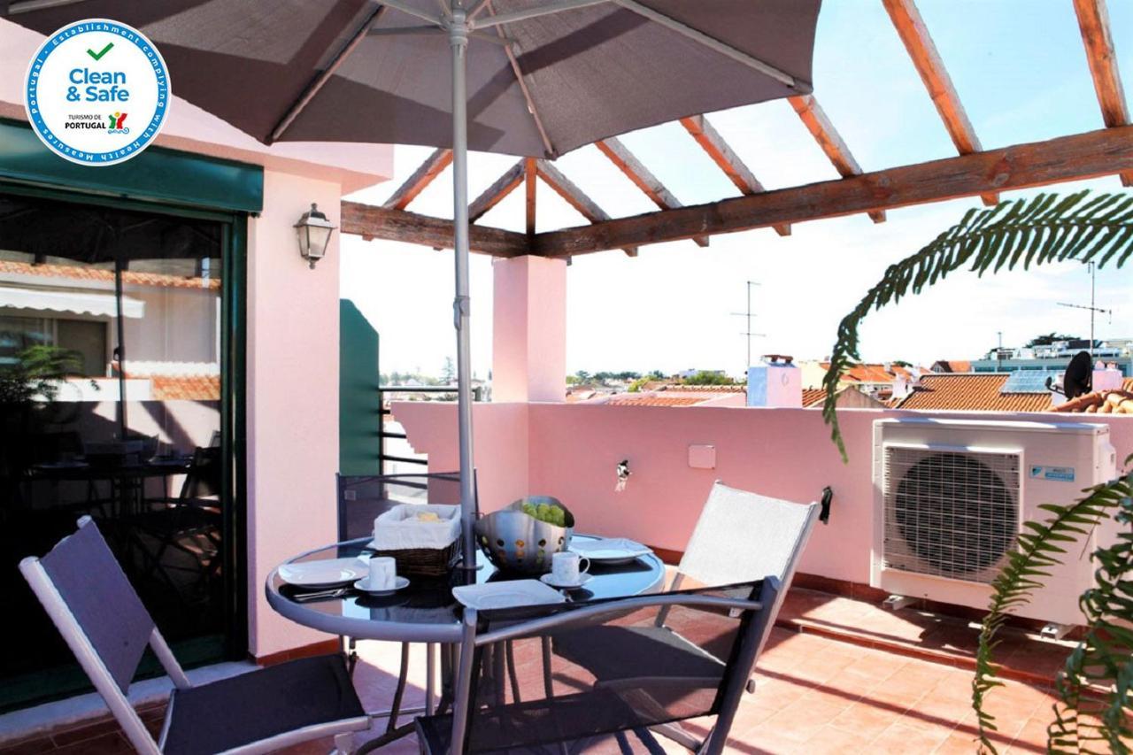 Wondrous Terrace Apartment In Cascais Center Екстер'єр фото